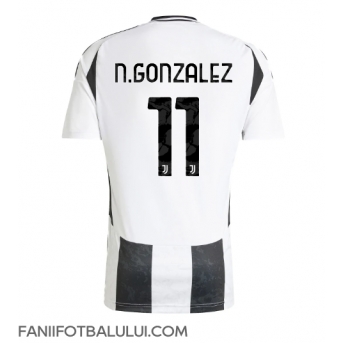 Juventus Nicolas Gonzalez #11 Tricou Fotbal Replică 2024-25 Barbati Acasa